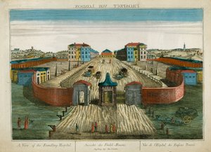 Utsikt over Foundling Hospital av English School