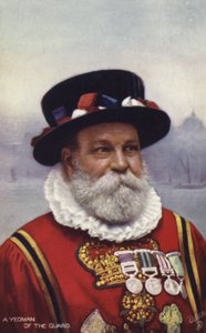 En Yeoman of the Guard av English School