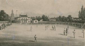 En cricketkamp av English School