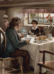 En storslått frokost ble det av English School