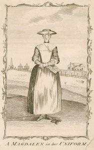 En magdalen i uniformen av English School