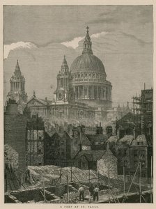 En titt på St Pauls, London av English School
