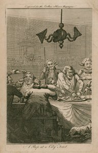 En titt på en byfest av English School