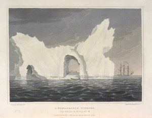 Et bemerkelsesverdig isfjell. juli 1818. Lat.74 & Long.64.W, fra 