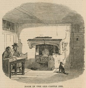 Ein Raum in der Alten Schloss Taverne, Kentish Town, London