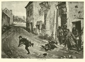 Et løp for livet, mai 1871 av English School