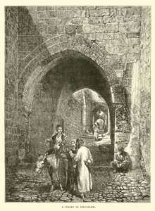 En gate i Jerusalem av English School