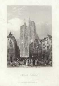 Abbeville katedral av English School