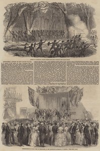 Aboriginal Affray i New South Wales (gravering) av English School