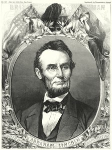 Abraham Lincoln (gravering) av English School