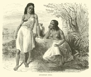 Abessinische Mädchen von English School