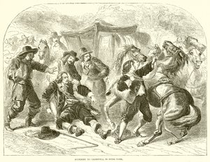 Ulykke med Cromwell i Hyde Park av English School