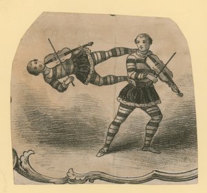 Akrobatiske musikere av English School