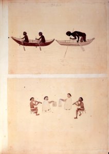 Add.15508 fol.10 Aborigines fishing, fra 
