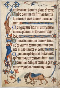 Legge til. 42130, f.61v, Salme 32, bevinget hest, fra 