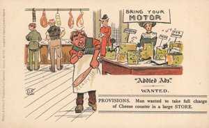 Addled Ads-postkort av English School
