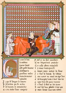 Adenez, kongen av minstrelene, 1878 av English School