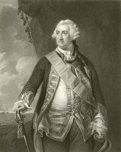 Admiral Lord Hawke av English School