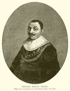 Admiral Martin Tromp av English School