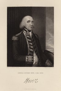Admiral Richard Howe av English School