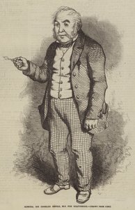 Admiral Sir Charles Napier, MP for Southwark (gravering) av English School