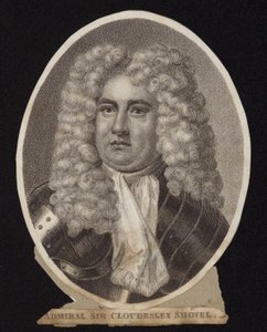 Admiral Sir Cloudesley Shovell av English School