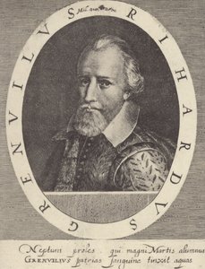 Admiral Sir Richard Grenville av English School