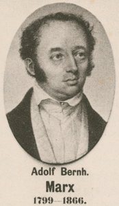 Adolf Bernhard Marx (gravyr) av English School