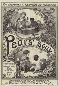 Annonse, Pæresåpe (gravering) av English School
