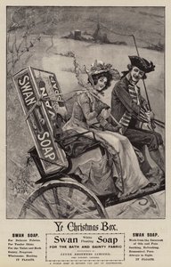 Reklame, Svanesåpe (gravering) av English School