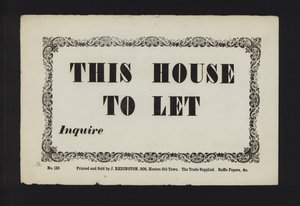 Annonse: Dette huset til leie (type) av English School