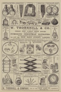 Annonse, W Thornhill and Company (gravering) av English School