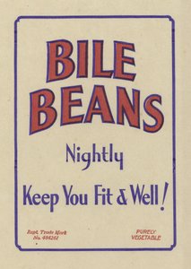 Annonse for Bile Beans av English School