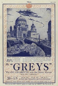 Annonse for Greys-sigaretter av English School