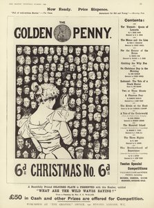 Annonse for The Golden Penny Christmas Number