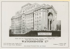 Annonse for Waygood-Otis Limited av English School