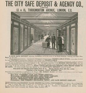 Annonse for City Safe Deposit & Agency Co Limited av English School