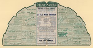 Reklamebrosjyre for Theatre Metropole, Peckham, London av English School
