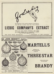 Reklame spredte seg fra The Graphic Christmas Number 1897 av English School