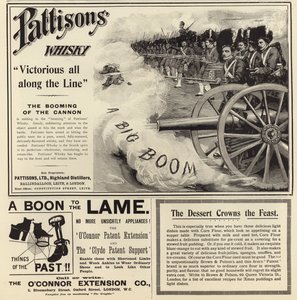 Reklame spredte seg fra The Graphic Christmas Number 1897