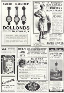 Reklame spredte seg fra The Sphere av English School