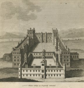 Luftfoto av Chelsea College av English School