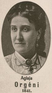 Aglaja Orgeni (gravering) av English School