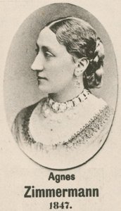 Agnes Zimmermann (gravyr) av English School