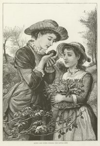 Agnes og Ethel finner den lille fuglen av English School
