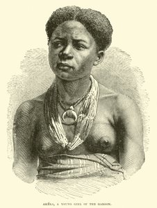 Akera, en ung jente fra Gabon av English School