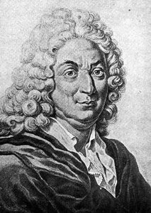 Alain-Rene Lesage (1668-1747) (gravering) av English School