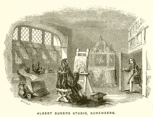 Albert Durers Studio, Nürnberg av English School