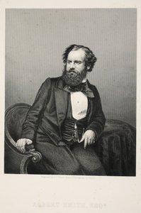 Albert Smith, Esq., utgitt ca. 1850 (gravering) av English School
