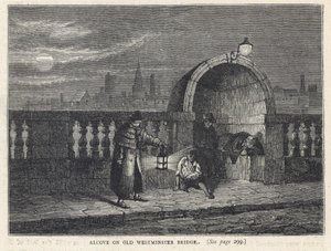 Alkove på Westminster Bridge av English School